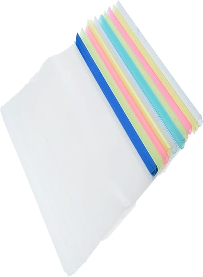 SONIX Sofi Blast Dossier A4 Ruled Clear 180-Micron, 10-Pack